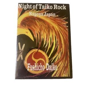 Night of‎ Taiko Rock Nagoya Japan Fushicho Daiko Dvd Music 2009 Sealed Rare NIP